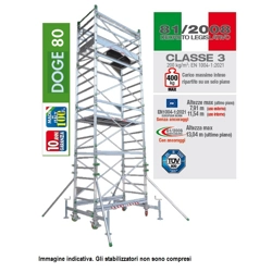 vendita online Trabattello doge80 dg8/3cit Trabattelli in alluminio Facal